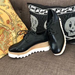 Faux Leather Platform Loafer